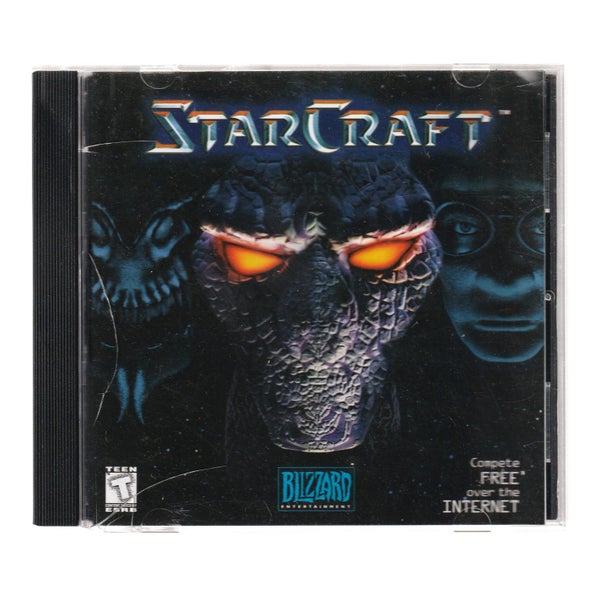 StarCraft • PC-CD GAME • 1998 • Ver.1.05b USA Version • Complete • Blizzard Ent. Carousel 2