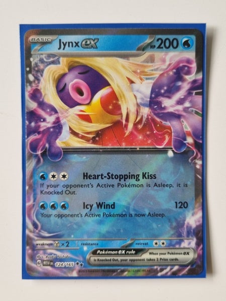Jynx EX - SV:151 - Double Rare 124/165 (MINT) Carousel 1