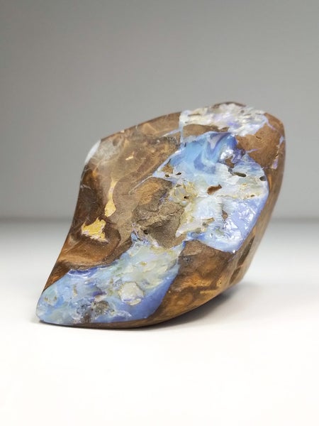 Australian Boulder Opal Ironstone Specimen 307 Grams - $1 No Reserve! Carousel 1