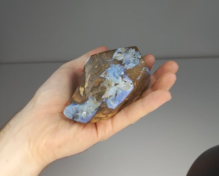 Australian Boulder Opal Ironstone Specimen 307 Grams - $1 No Reserve! Carousel 13