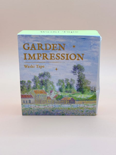 20pc Garden Impression Washi Tape Set Carousel 1