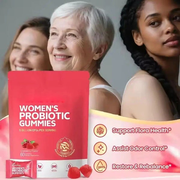 Cranberry Probiotic Gummies for Women Health Immune Support Carousel 1