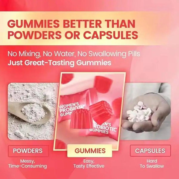 Cranberry Probiotic Gummies for Women Health Immune Support Carousel 2
