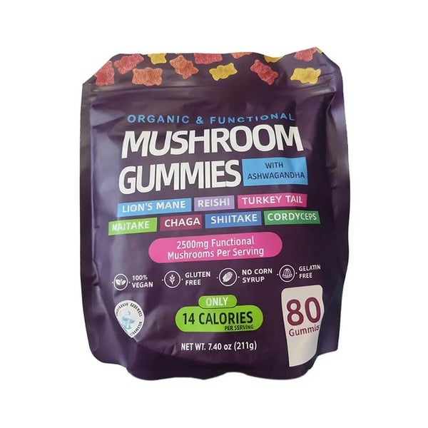 Mushroom Gummies for Nutrient-Rich, Immune Boost Carousel 1