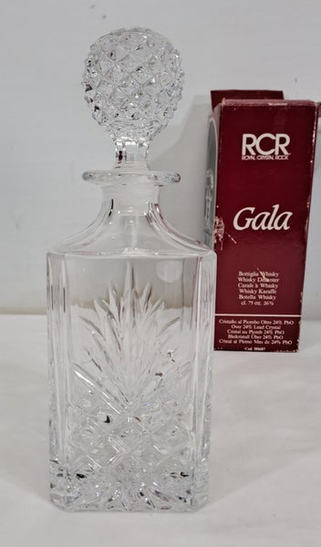 Royal Crystal Rock, Italy, Whiskey Decanter, 750ml Carousel 2