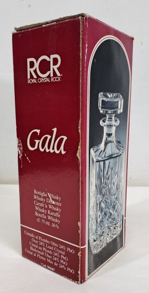 Royal Crystal Rock, Italy, Whiskey Decanter, 750ml Carousel 4