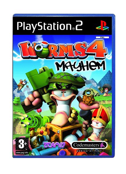 WORMS 4 Mayhem (PS2) *MINT COMPLETE* Carousel 2