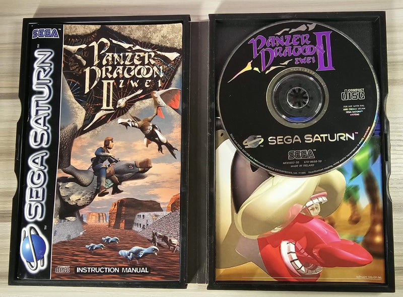 Panzer Dragoon II Zwei - Sega Saturn - CIB Carousel 2