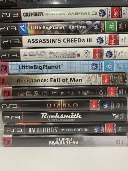 20 PS3 Games Bundle-Bulk Lot Carousel 2