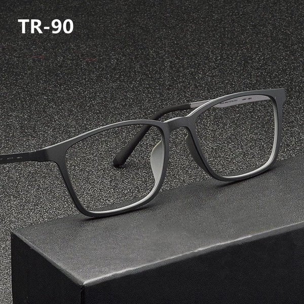 Reading Glasses Men Metal Eyeglasses Frame For Male Blue Light Blcoking +2.50 Carousel 2