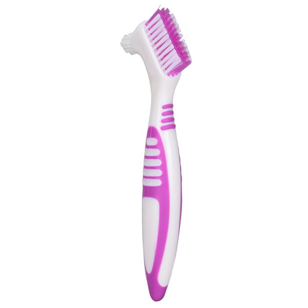 Portable Double Sided False Teeth Cleaning Brush Dual Head Toothbrushes False Carousel 9