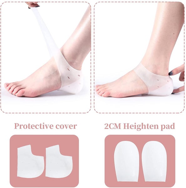 Invisible Height Increase Insole Heel Lift Insole Invisible Foot Reinforcer N Carousel 7
