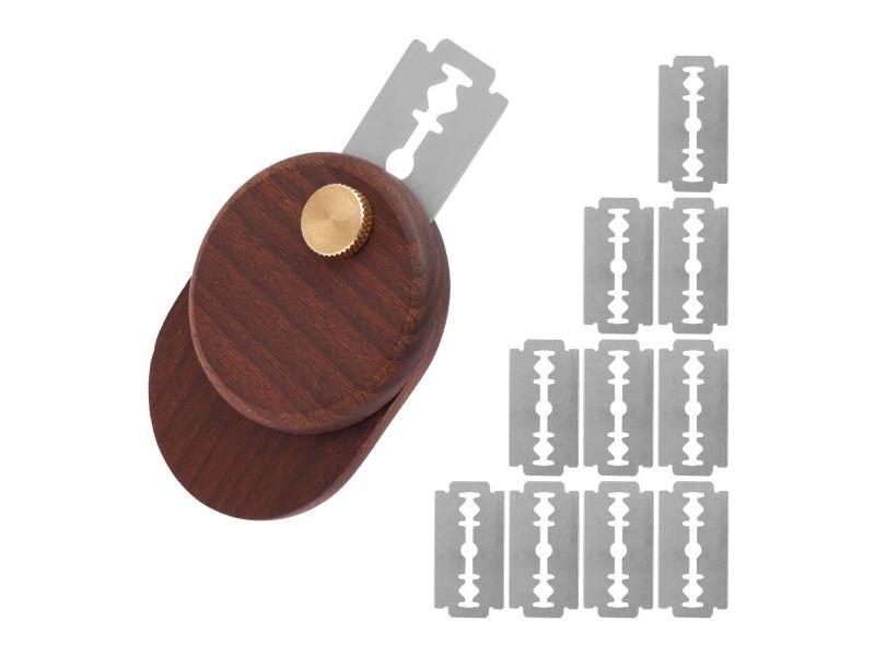 Stainless Steel Foldable Bread Scoring Knife With Replaceable Blade Carousel 1