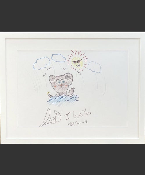Teddy Swims Original Drawing