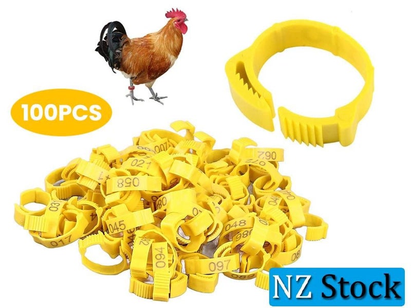 Poultry Leg Rings 100PCS Carousel 1