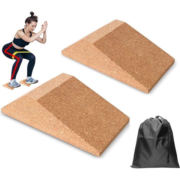 1/2Pcs Non Slip Squat Wedge Block For Weightlifting And Yoga Carousel 2