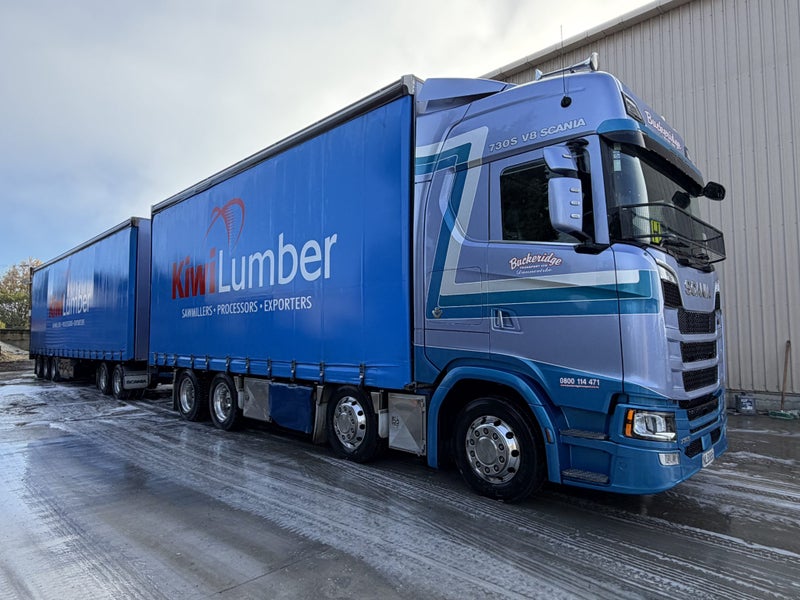 2021 Scania S730 And 5 Axle Jacksons Trailer