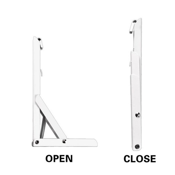 Folding Angle Bracket Heavy Support Adjustable 14 Inch Triangle set of two pair Carousel 2