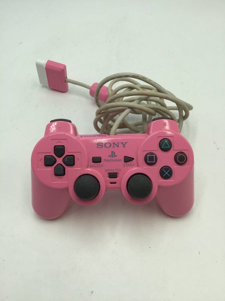 * Genuine OEM Pink PS2 Dualshock Controller * Carousel 1