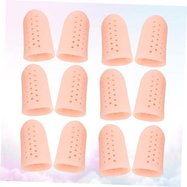 6 Pairs/12pcs T Tool Toe Protector Big Toe Protector Cap Silicone Gel High He Carousel 2