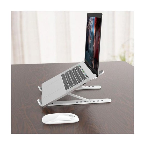 Foldable Laptop Stand Aluminum Adjustable Desktop Tablet Carousel 8