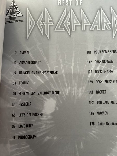 Best of Def Leppard Carousel 2