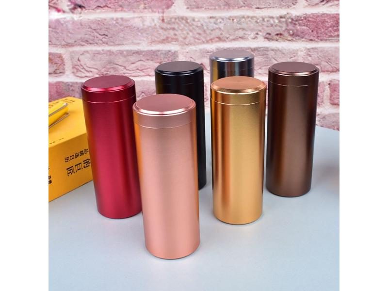 Stainless Steel Mini Airtight Tea Coffee Storage Jar Carousel 2