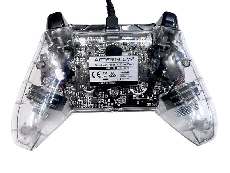 Xbox 360 Wired Controller - Transparent Clear *AFTERGLOW* Carousel 2