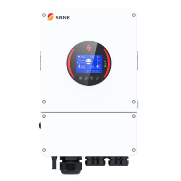 SRNE 48V 6KW 135A Single Phase Off-Grid Solar Kit with LiFePO4 Battery Carousel 2