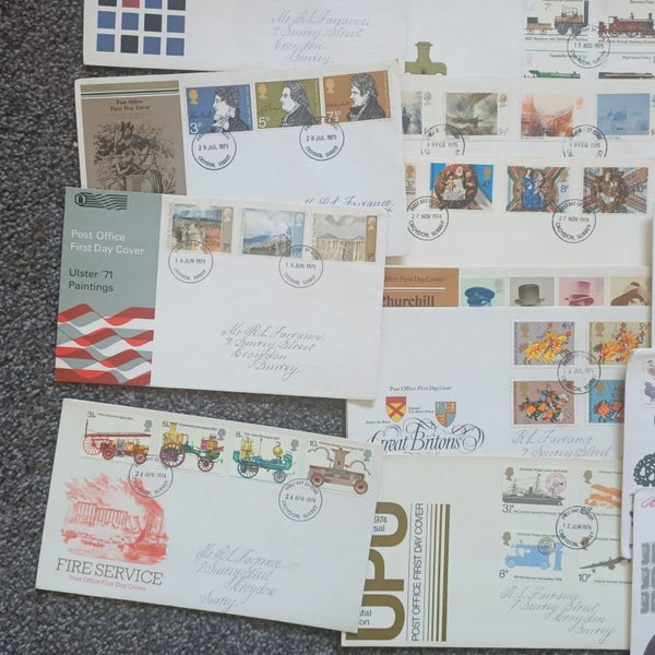 1971-79 GB FDC Collection Carousel 9