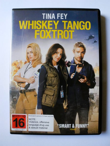 #* "Whiskey Tango Foxtrot" starring Tina Fey - DVD (As New!) *#