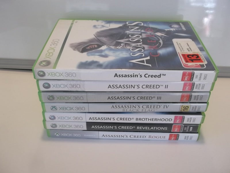 Xbox 360 Games x 7 - Assassin's Creed Bundle / Bulk Buy (all with manuals) Carousel 1