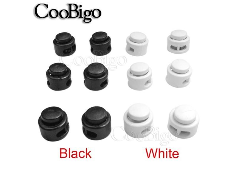50pcs 2mm Hole Plastic Cord Lock For Rope Garment Carousel 2