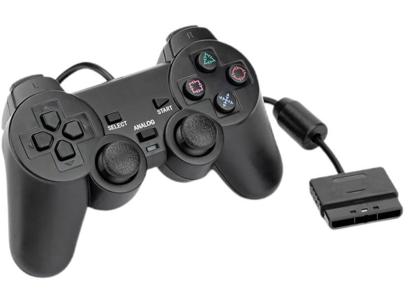 Joystick Game Controller For Sony Playstation 2 PS2 Wired vibration feedback PS Carousel 1