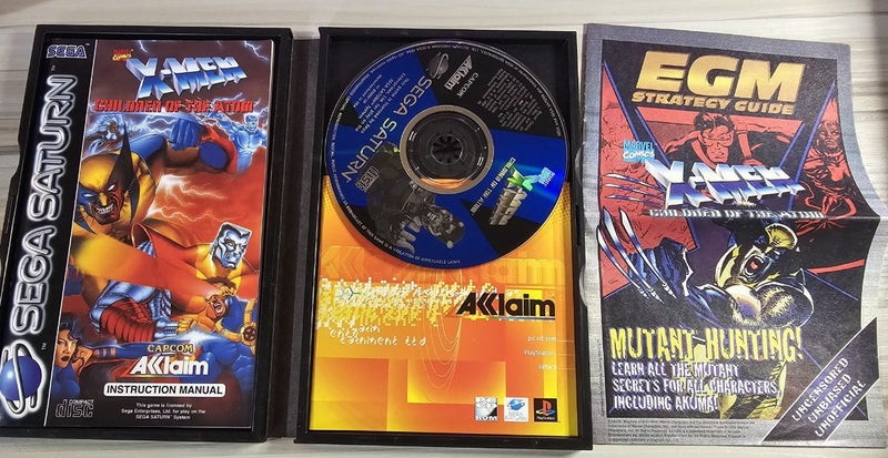 X-Men: Children of the Atom - Sega Saturn - CIB Carousel 2