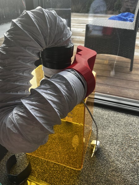 Full Resin Printing Setup (Ventilation system + Ultrasonic Cleaner + Resin) Carousel 2