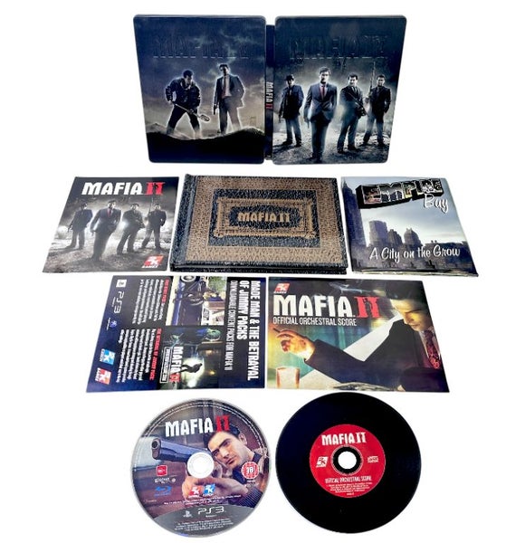 Mafia II (Xbox 360) STEEL CASE COLLECTOR'S EDITION. Carousel 1