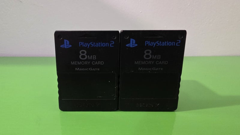 Official Sony PS2 8 MB Memory Card x2 Carousel 1