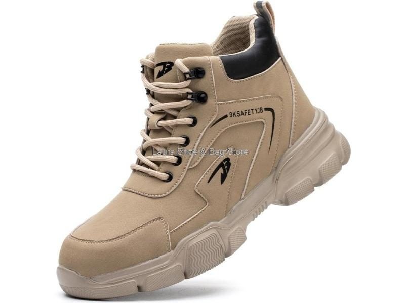 Safety Protective Boots Work Safety Shoes Men Winter Safety Boots Anti-puncture Carousel 1