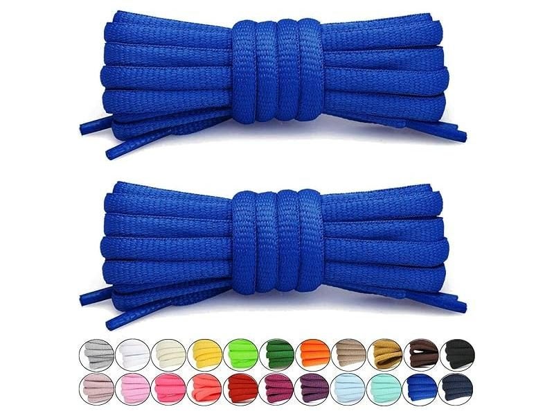 18 Colors 9MM Oval Polyester Sneaker Shoelaces 1Pair Carousel 2