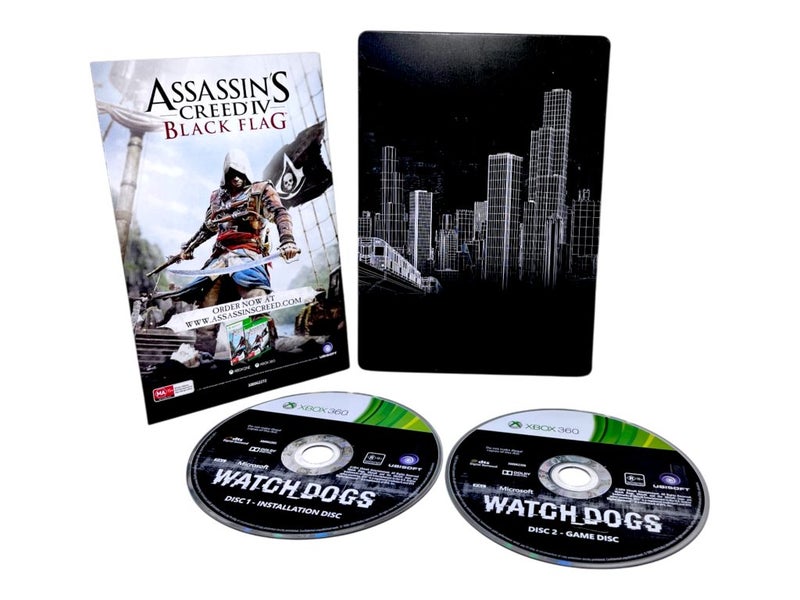 Watch Dogs (Xbox 360) STEEL CASE COLLECTOR'S EDITION. Carousel 2