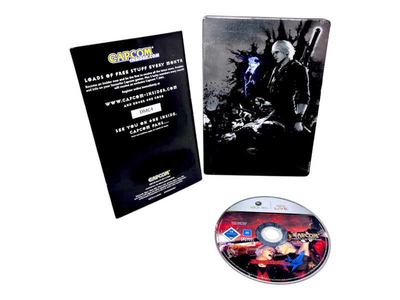 Devil May Cry 4 (Xbox 360) STEEL CASE COLLECTOR'S EDITION. Carousel 2