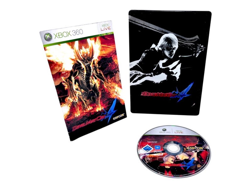 Devil May Cry 4 (Xbox 360) STEEL CASE COLLECTOR'S EDITION. Carousel 3