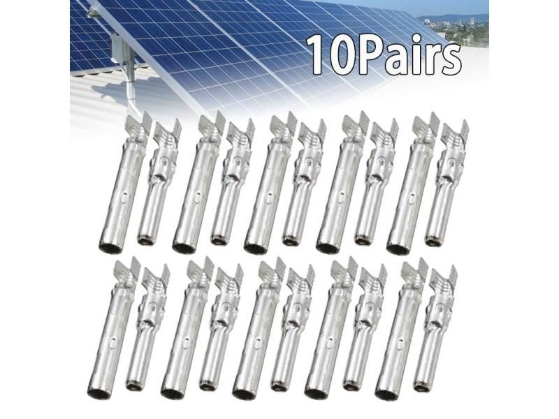 10 Pairs Solar Connector With Metal Core For Cable Connection Carousel 1