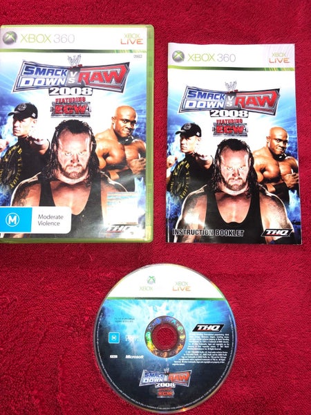 WWE SmackDown vs. Raw 2008 - XBOX360 Game Carousel 1