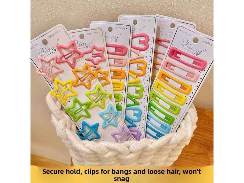 Girls' Small Hairpin For Forehead Bangs Fashionable Korean Style Carousel 2