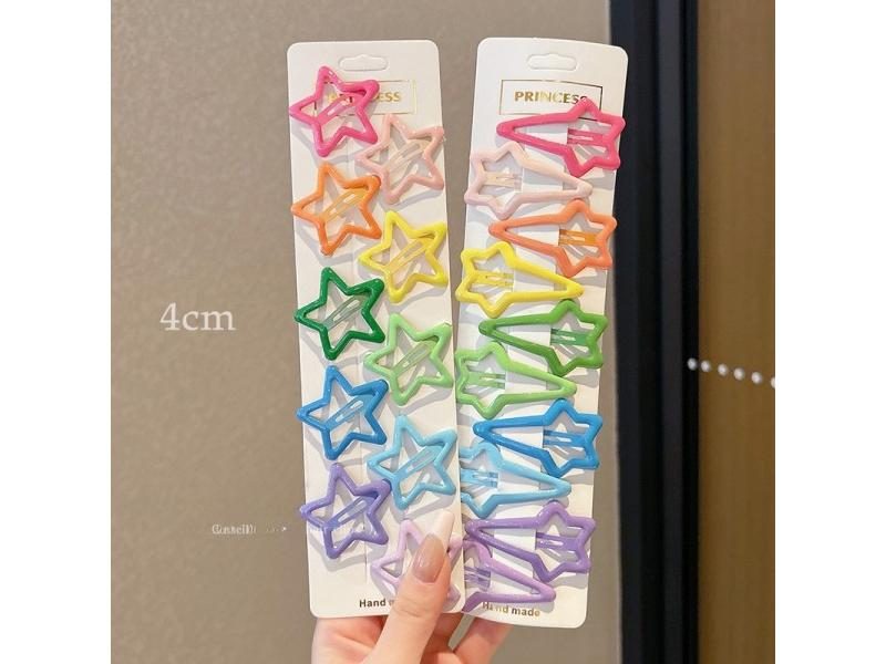 Girls' Small Hairpin For Forehead Bangs Fashionable Korean Style Carousel 1