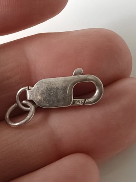 Sterling Silver big Lobster clasp 15 mm Carousel 2