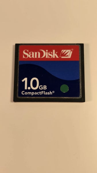 ScanDisk Compact Flash Card 1GB Carousel 1