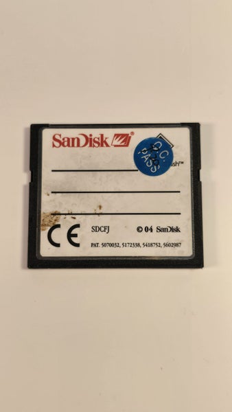 ScanDisk Compact Flash Card 1GB Carousel 2